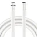 Шланг для душу 175 см Drop SH-H175-WHT-P силіконовий - Подвійний Анти-Твіст, білий матовий