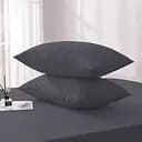 Набор наволочек из микрофибры Domikus Graphite 50x70 см 2 шт. (4829900025083)