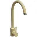 Смеситель кухонный Platinum NА3008A поворотный однорычажный из нержавеющей стали песок (SP000032571)