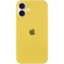 Чехол Epik Silicone Case Full Protective AA для Apple iPhone 16, 6.1 Желтый/Yellow