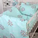 Комплект постільної білизни MirSon Бязь Kids Time 20-0030 Lambs 160x220 см (2200009638367)