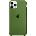 Чохол Silicone Case AA для Apple iPhone 11 Pro Max 6.5" Зелений / Army green