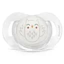 Пустышка физиологическая Suavinex Bonhomia, 6-18 мес., белая (307814)