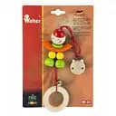 Клипса для коляски Микки NIC 61112 деревянная