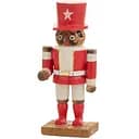 Статуэтка Щелкунчик J-line рождественская новогодняя 29 см (37892)