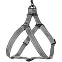 Шлея для собак Barksi Active світловідбивна (обхват грудей 58-71 см ширина 2.5 см) сіра