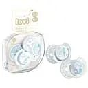 Пустышка силиконовая Lovi Praud&Joy, симметрическая, 3-6 мес., 2 шт. (22/845boy)