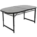 Стіл Bo-Camp Northgate Oval Black Grey 150 x 80 см (1404188)