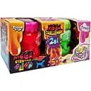 Вяжущая масса 2 в 1 Danko Toys Mega Stretch Slime и Fluffy Slime FLS-03-01U укр розово-зеленая