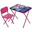 Дитячий столик Bambi M 5961-8 Щенячий патруль складний зі стільчиком та укр. абеткою