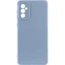 Чехол TPU GETMAN Liquid Silk Full Camera для Samsung Galaxy A56 5G Голубой / Lilac Blue