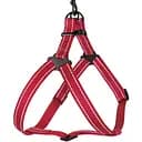 Шлея для собак Barksi Active світловідбивна (обхват грудей 45-56 см ширина 2 см) червона