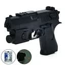 Пістолет, 18.5 см, водяні кулі, лазер, на батарейках, 16x22x4 см