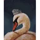 Алмазная мозаика Brushme Принцесса Лебедь © Lucia Heffernan DBS1203, 40x50 см