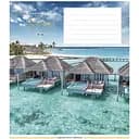 Зошит учнівський Summer paradise Школярик 024-3251K-1 в клітинку 24 аркушів