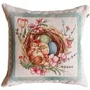 Наволочка декоративна Прованс Злагода Зайчик в кошику 45х45 см (34252)