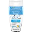 Двофазна рідина Bielenda Clean Skin Expert для зняття макіяжу з очей та губ з олією марули 150 мл