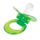 Пустышка силиконовая Курносики, круглая, от 12 мес., зеленый (7038 12+ зел)