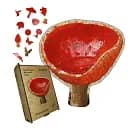 Деревянный фигурный пазл Саркосцифа, А4, Картонная коробка 100 элементов