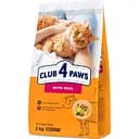 Сухой корм для кошек Club 4 Paws Premium с телятиной 2 кг
