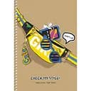 Тетрадь для записей Student А5, в клеточку, спираль, 96 л., Бананка (A5-SC-096-6115K)