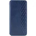 Кожаный чехол-книжка Getman Cubic (PU) для Samsung Galaxy A05s Синий