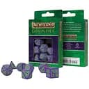 Набір кубиків Pathfinder Goblin Purple & green Dice Set , 7 шт. (SPAT18)