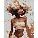 Картина за номерами Ideyka Квітковий капелюшок 40х50 см (KHO8438)