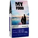 Сухой корм для щенков средних и крупных пород Myfood Суперпремиум с ягненком и рисом, 12 кг Срок годності до 02.11.25 г.