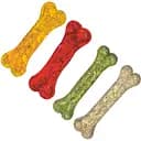 Лакомство для собак Селянські Смаколики Косточки цветные жевательные 9 см 20-25 г 20 шт.