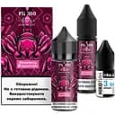 Набір компонентів для самозамісу сольової рідини для вейпу Flavorlab FL350 30 мл 0-50 мг Strawberry Dragonfruit Полуниця Драконів фрукт (15399)