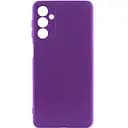 Чохол TPU GETMAN Liquid Silk Full Camera для Samsung Galaxy A24 4G Фіолетовий / Purple