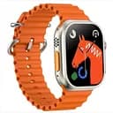 Смарт-часы Smart Watch WK8 ULTRA оранжевый ремешок