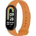 Силіконовий ремінець BeCover для Xiaomi Mi Smart Band 8 Apricot (709375)