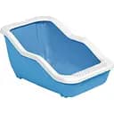 Туалет для котів з рамкою MPS Netta Open Blue 54x39x29 см