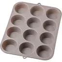 Форма для запекания Krauff Smart Сhef силиконовая с металлической дужкой на 12 форм 35.8х24.7х2.8 см (29-298-035)