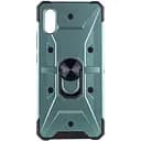 Ударопрочный чехол Epik Pathfinder Ring для Xiaomi Redmi 9A Зеленый / Green