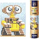 Картина по номерам стикерами Умняшка Робот желтый (WALL-E) 33х48 см 1200 стикеров 1883