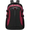 Универсальный городской рюкзак Justpack с USB зарядкой 32x19x50 см красный (8805)