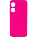 Чехол Silicone Cover Lakshmi Full Camera (AAA) для Oppo A58 4G Розовый / Barbie pink