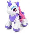 Інтерактивна іграшка Тварина HBD8008 сенсорний єдиноріг з музикою, світлом, звуком, їздить, танцює фіолетовий