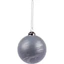 Новогодняя игрушка Novogod'ko Шар 10 cм матовая мраморная синяя (973820)