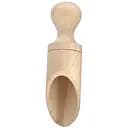 Совок для спецій Mazhura дерев'яний 9 см бежевий (mz462167)