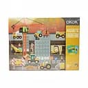 Деревяна іграшка Пазли MD 2815 магнітні Будівельний майданчик