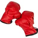 Боксерські рукавички Strateg New 8 унцій червоно-чорні (2077)