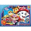 Пазлы детские G-Toys Paw Patrol Щенячий патруль 70 элементов (PW0871)