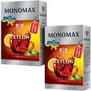 Набір чорного чаю Monomax Ceylon супер ціна 160 г (2 шт. х 80 г)