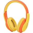 Наушники FG231109032P-1, LED-подсветка, до 5-8 часов, до 10 метров, Bluetooth желто-оранжевые