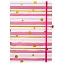 Блокнот А5 Bambi 5703-04 на резинке твердая обложка 21х14 см 80 листов клетка розовый