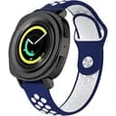 Ремінець Becover Vents Style для Huawei Watch GT 2 42 mm Blue-White (705752)